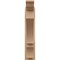 Ekena Millwork 5 1/2-in W x 20-in D x 28-in H Balboa Trad Rough Cedar Woodgrain TimberThane Outlooker, Primed Tan OUTUR055X20X28BOA04RCPR - alternate 2